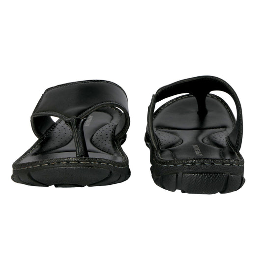 AM PM Genuine Leather Men's Daily Wear Slippers az0b1i-jk