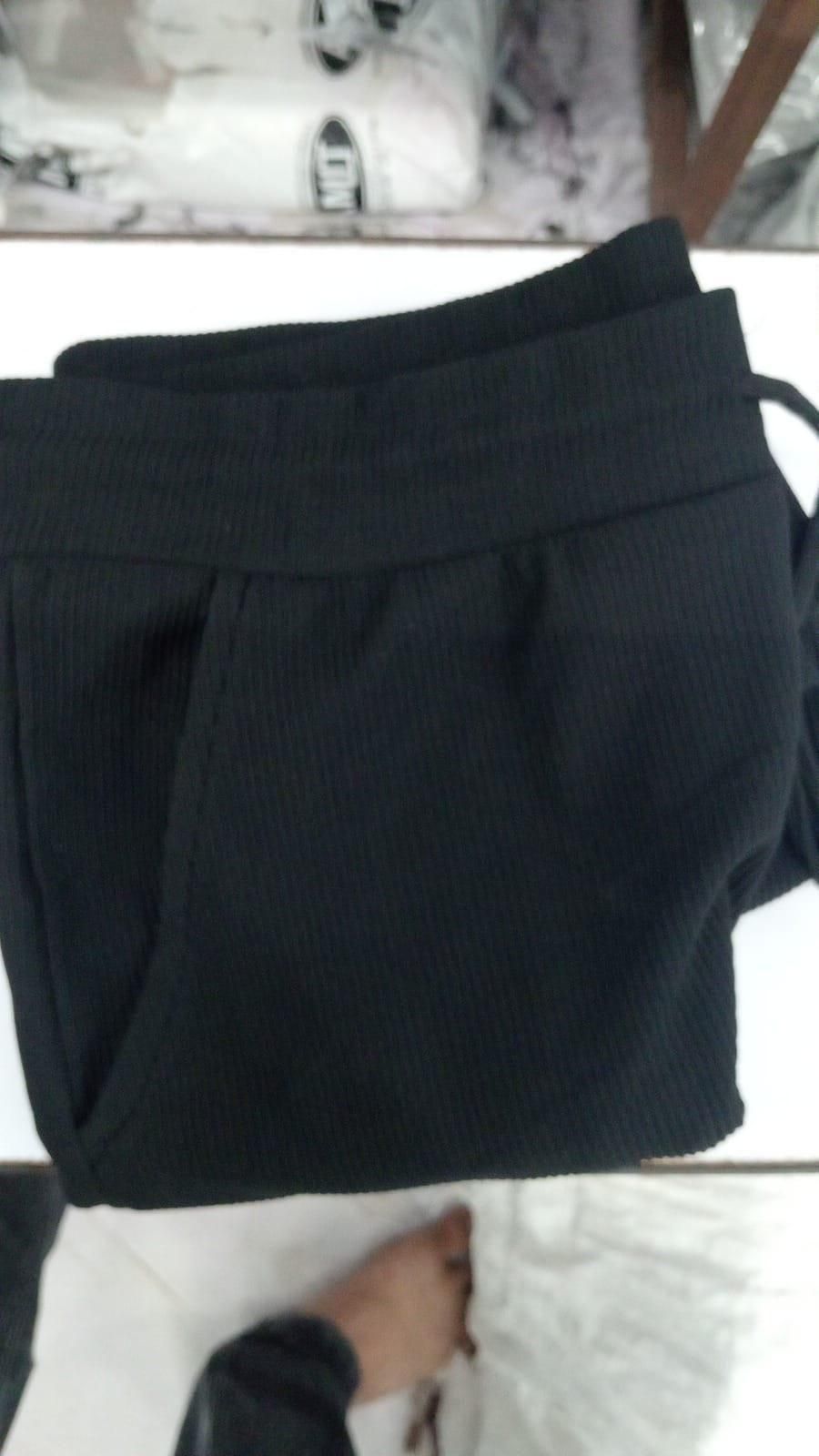 Men's Caudray Fabric Stylish Pants (Black, Pack of 1) az0b1i-jk