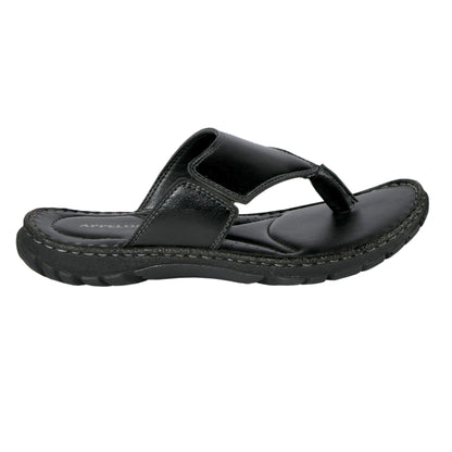 AM PM Genuine Leather Men's Daily Wear Slippers az0b1i-jk