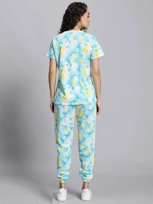 Women's Casual Tie Dye Print Night Suit az0b1i-jk