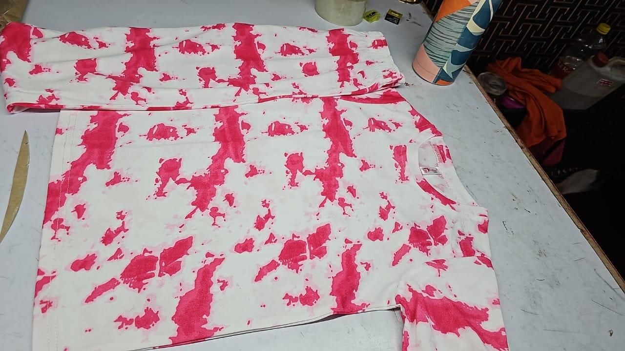 Women's Casual Tie Dye Print Night Suit az0b1i-jk