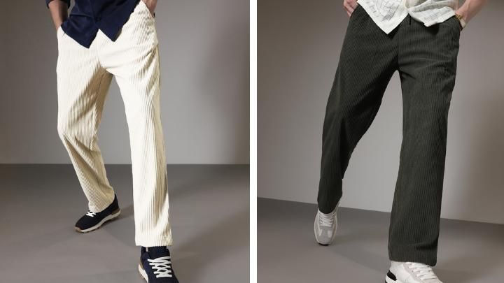 Combo of 2 Men's Caudray Fabric Stylish Pants az0b1i-jk