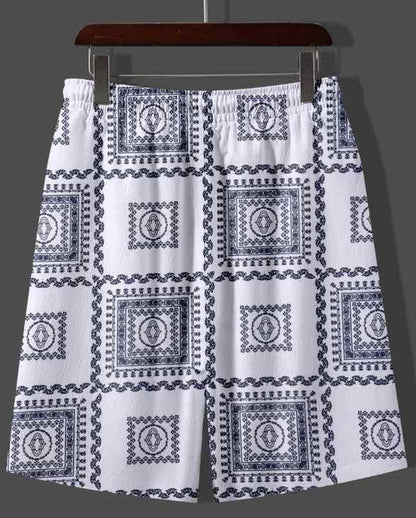 Men's Casual Summer Shirt Set 3D Print Two-piece Co-ord Set az0b1i-jk