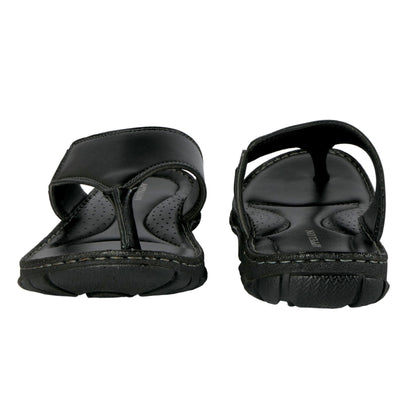 AM PM Genuine Leather Men's Daily Wear Slippers az0b1i-jk