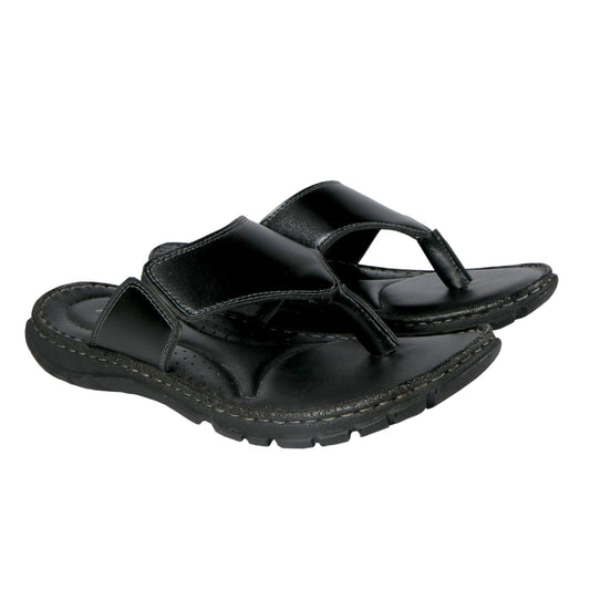 AM PM Genuine Leather Men's Daily Wear Slippers az0b1i-jk