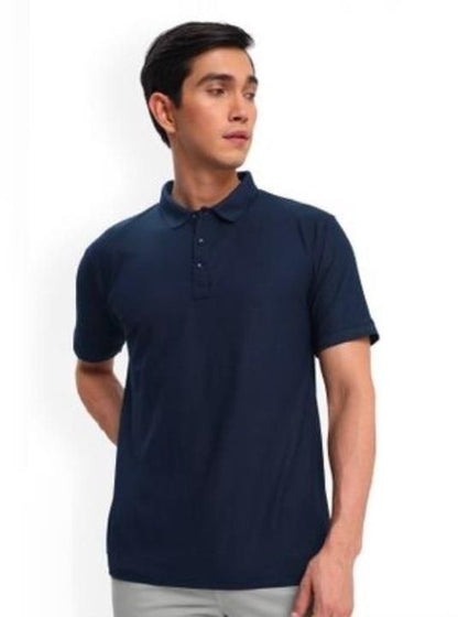 Poly Cotton Solid Half Sleeves Mens Polo T-shirt (Pack of 3) az0b1i-jk